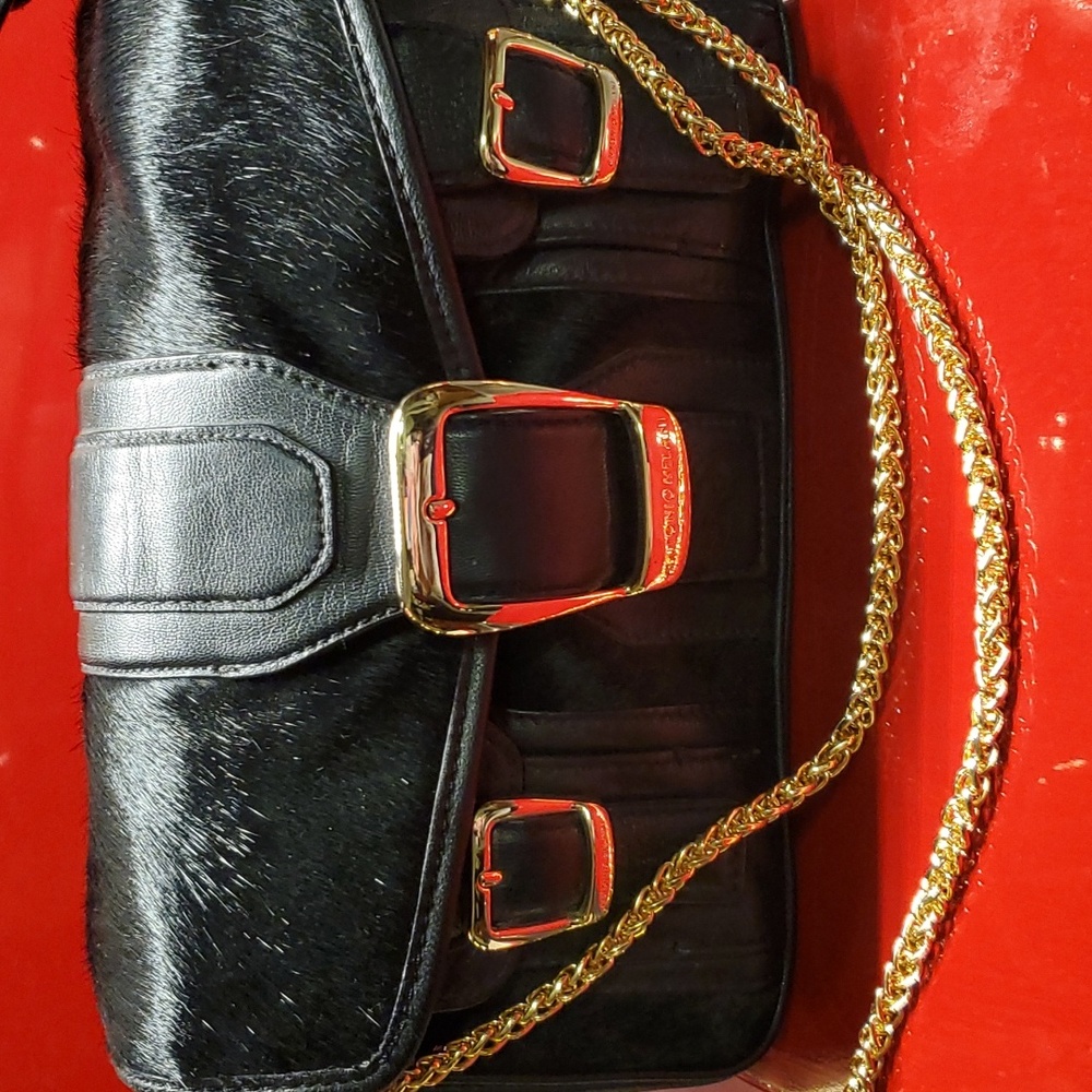 Antonio Melani Calf Hair and Leather